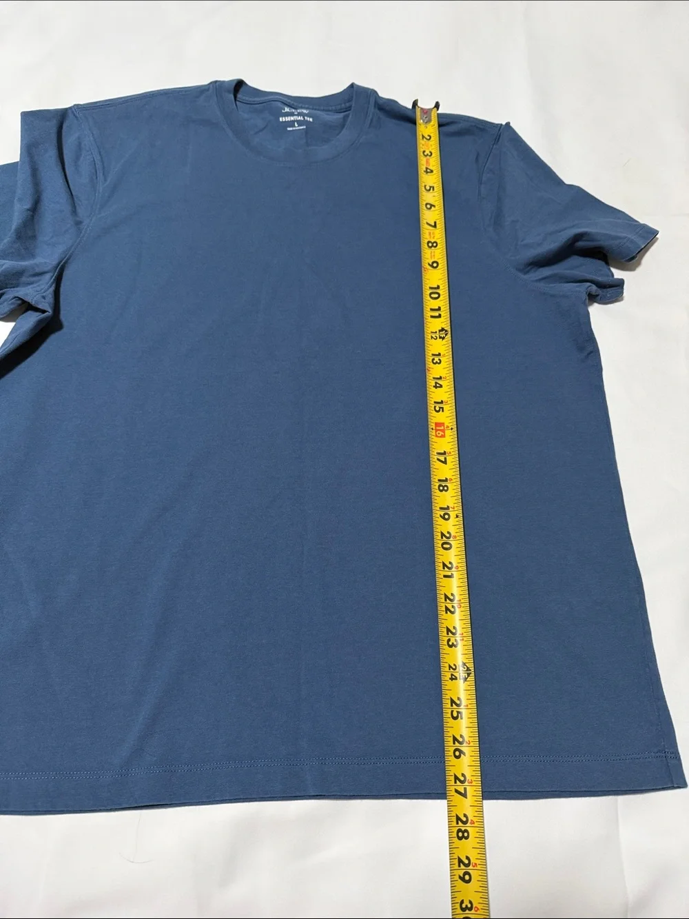 Men J. Crew Essential Crewneck Tee - Navy size L